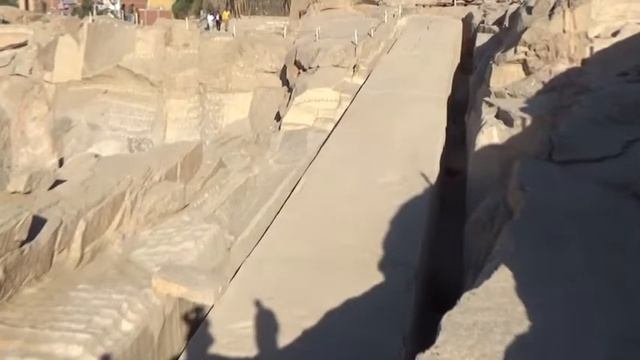 Каменоломня в Асуане. Обелиск. Египет смотреть онлайн