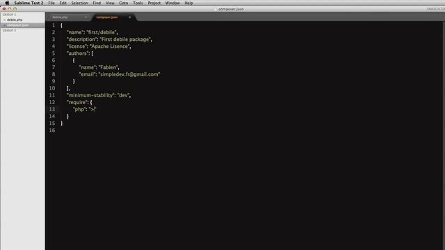 Créer son propre package composer смотреть онлайн