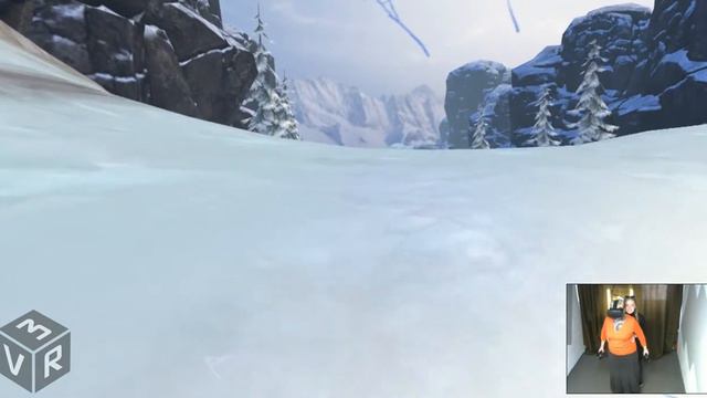 [HTC VIVE] Играем в Fancy Skiing VR! смотреть онлайн