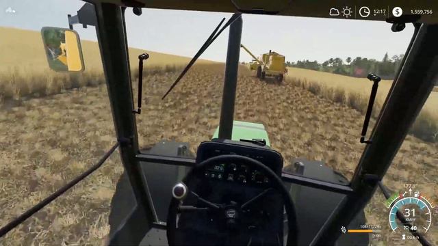 Farming Simulator 19 #63 Mercedes Benz Axor puxando trigo no mapa fazenda olho dágua смотреть онлайн