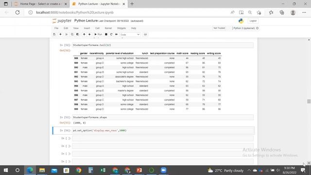 Basics of Data Analysis with Python lecture 08 смотреть онлайн