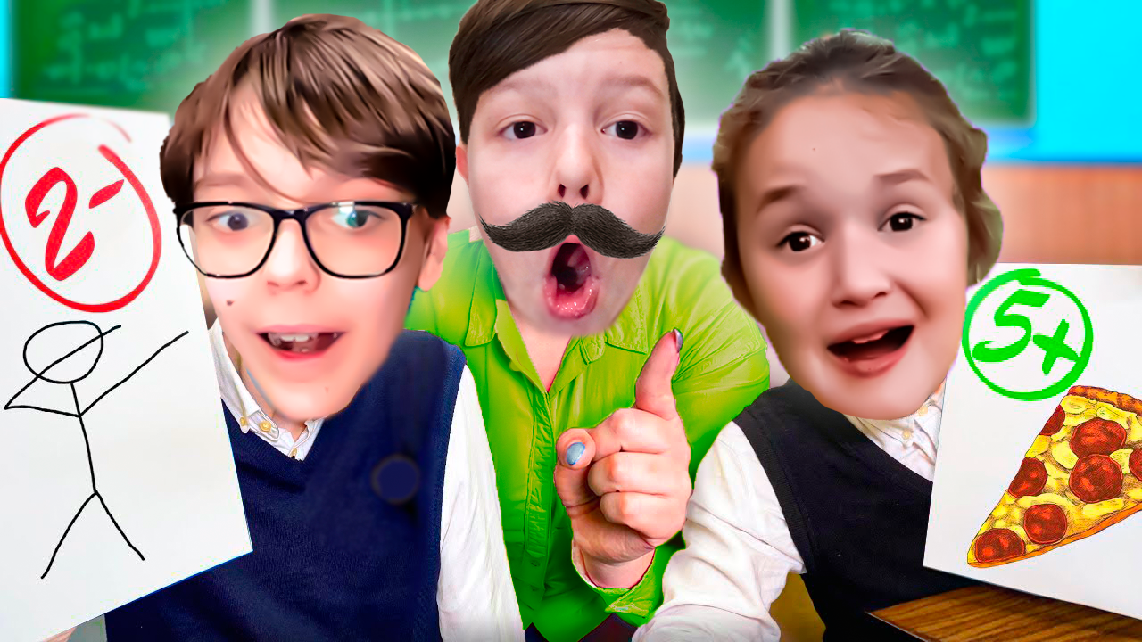 Вернулись в ШКОЛУ на Один День Челлендж !