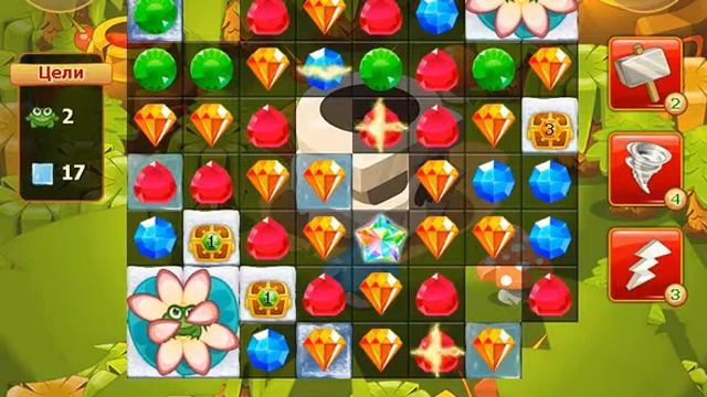 Сокровища пиратов 2073         уровень прохождение - Pirate Treasures Level2073        Walkthrough