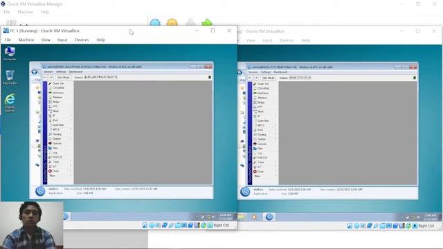 UAS KDJK - Koneksi antar Mikrotik dan antar PC melalui Oracle VM VirtualBox Manager смотреть онлайн