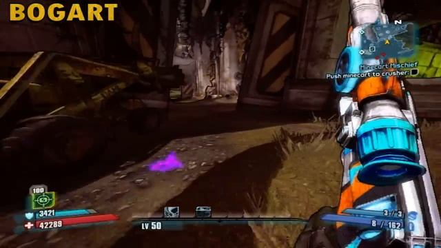 Borderlands 2 - How to unlock Caustic Caverns location & Minecraft Easter Egg смотреть онлайн