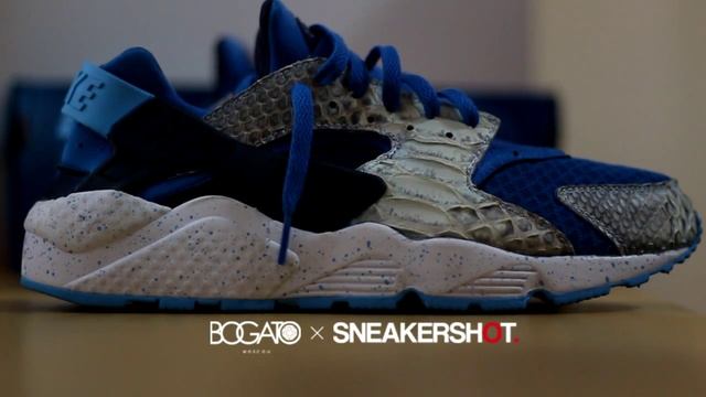 Nike Air Huarche "Sub-Zero" Сustom By Maggi смотреть онлайн