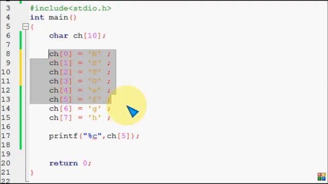 Bangla C programming tutorial 52 String Basic Difference Between char array & string YouTube смотреть онлайн