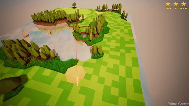 A Little Golf Journey - Gameplay / (PC) смотреть онлайн