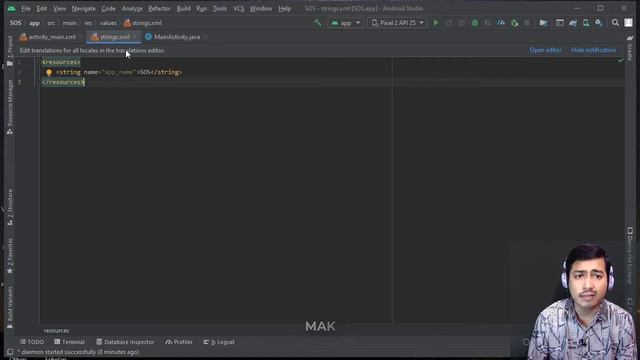 Android Studio Tutorial How to Add Strings properly in Android Studio 4.1 | How to Set Strings? смотреть онлайн