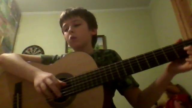 Под небом голубым есть кород золотой на гитаре смотреть онлайн