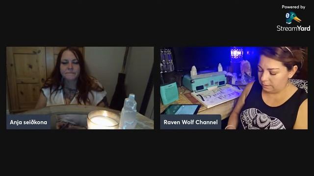 Intuitive Full Moon Readings with Anna Raven Wolf and Seidkona Anja смотреть онлайн