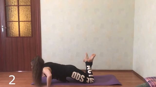 Круговая тренировка для новичков! Упражнения на все группы мышц! смотреть онлайн