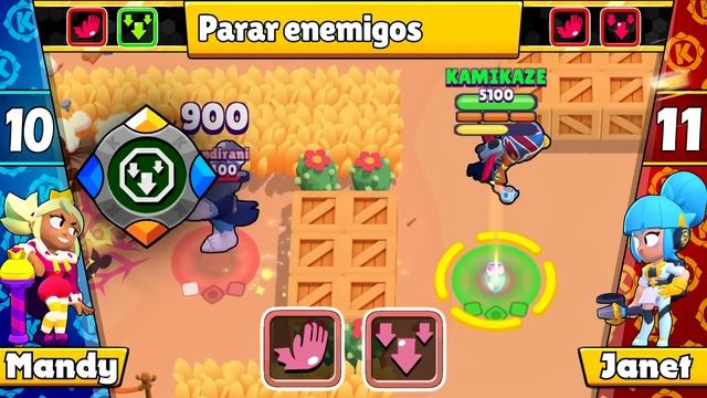 MANDY vs JANET | 35 Test | Brawl Stars смотреть онлайн