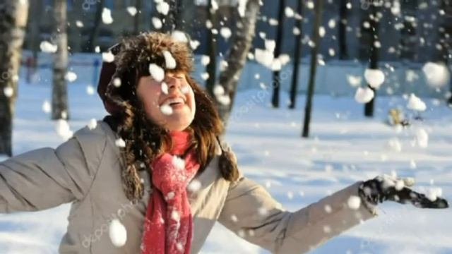 Успенская   Белые хлопья белого снега