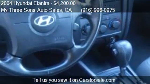 2004 Hyundai Elantra GT 4dr Hatchback For Sale In Sacramento