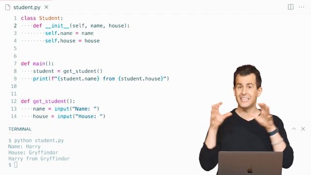ООП. cs50p Основы программирования на Python. Лекция 8. смотреть онлайн