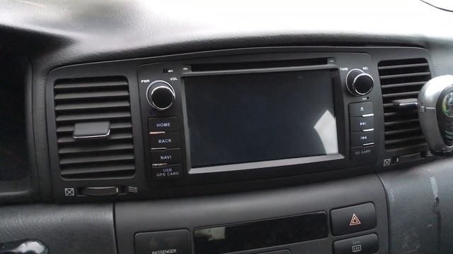 Toyota Corolla E12 (2006 D4d 1.4) Factory Head unit/Radio change for Wondefoo /Part 19/ (Magyar) смотреть онлайн