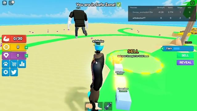 levantei a Galaxy no Lifting Heroes (roblox) смотреть онлайн