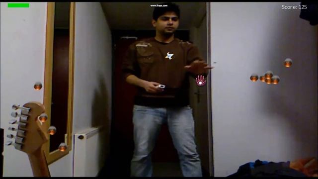 Augmented Reality - WiiMote + XBOX Kinect Space Invasion Game Prototype смотреть онлайн