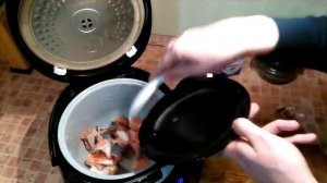 Домашние видео рецепты -  семга в сливочном соусе в мультиварке
