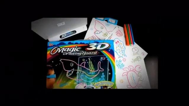 Удивительная доска для рисования Magic 3D Drawing Board смотреть онлайн