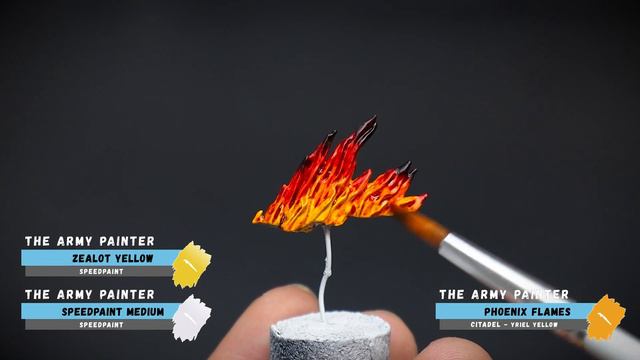 How to paint Fire and Flames for Tabletop Miniatures смотреть онлайн