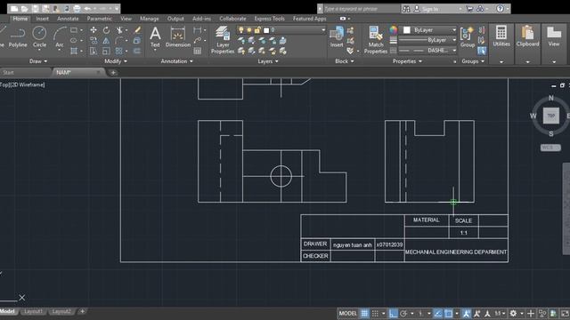 Autodesk AutoCAD 2019 NAM dwg 05 05 2019 9 13 08 CH смотреть онлайн