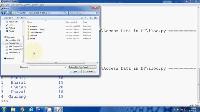 Select or Access data from Dataframe Part - II using iloc, at, iat, slicing | Class 12 IP смотреть онлайн