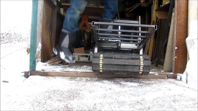 Работа подвески снегоката смотреть онлайн