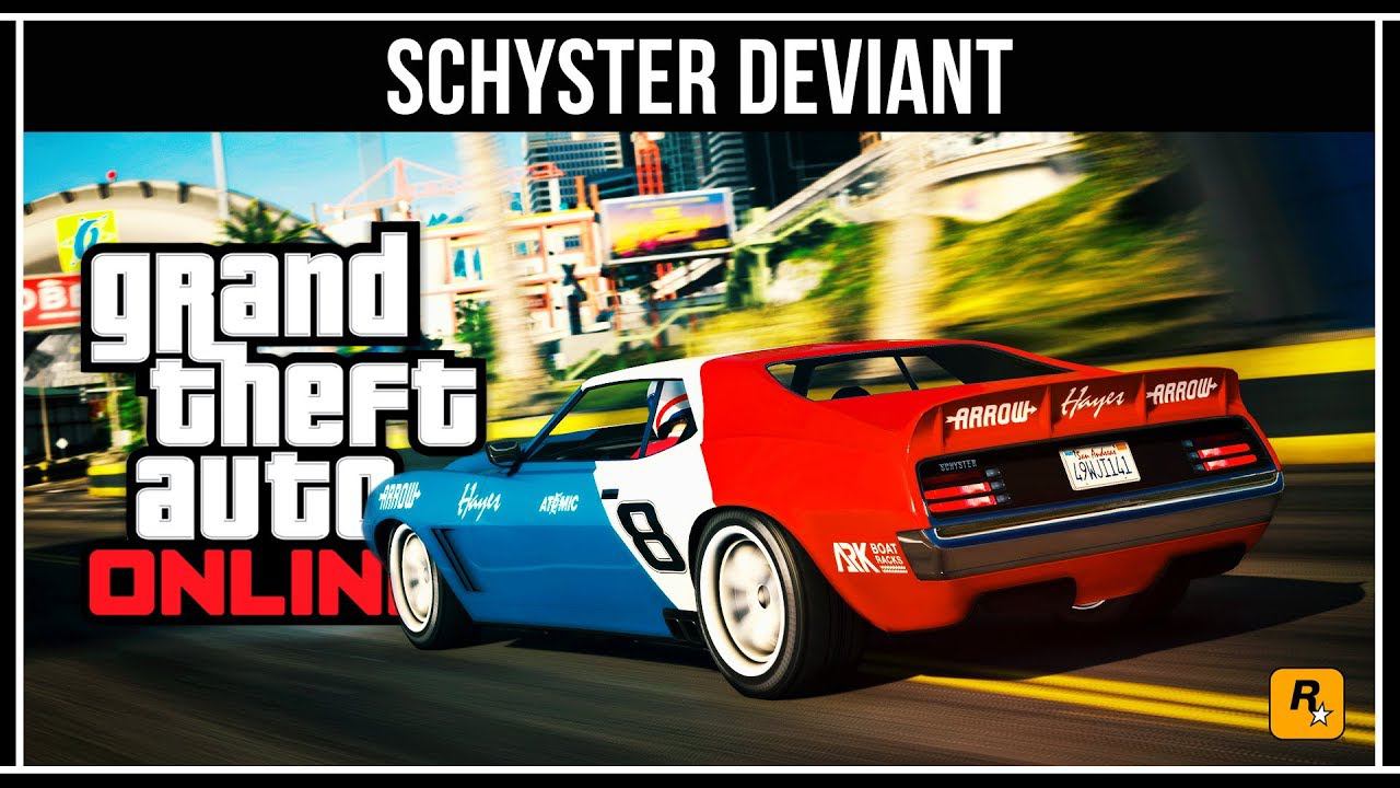 GTA Online: Deviant - самый ожидаемый маслкар смотреть онлайн