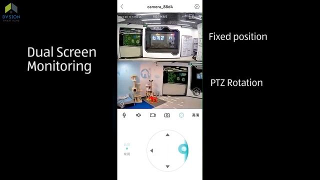 Dvsion FHD 2K 4MP Dual Lens WiFi IP Camera Outdoor Security Protection CCTV 360 PTZ Video camera смотреть онлайн