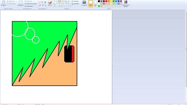 Как нарисовать лицо скина на простом paint смотреть онлайн