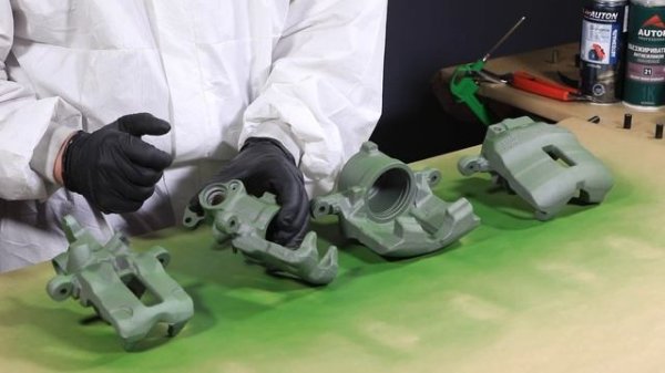 Эмаль для суппортов Auton | Покраска суппортов своими руками | Термостойкая краска Автон