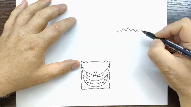 Как нарисовать Геометри Даш - Как нарисовать Geometry Dash смотреть онлайн