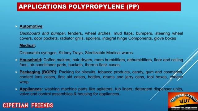 Poly Propylene material characteristics ||Poly Propylene Uses ||Polypropylene Application смотреть онлайн