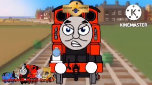 sodor dark realm au: Nathaniel the hero of the empire chases the rebel spy Jessica