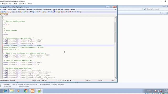 Configurar PHPMyAdmin para conectarse a otro servidor смотреть онлайн