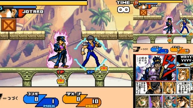 All JoJo Content in Jump Ultimate Stars смотреть онлайн