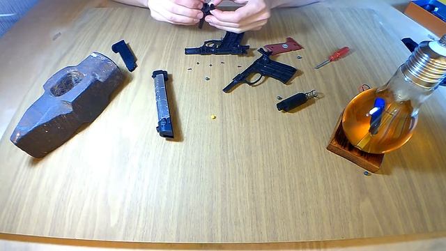 Прокачка игрушечного пистолета | Своими руками смотреть онлайн
