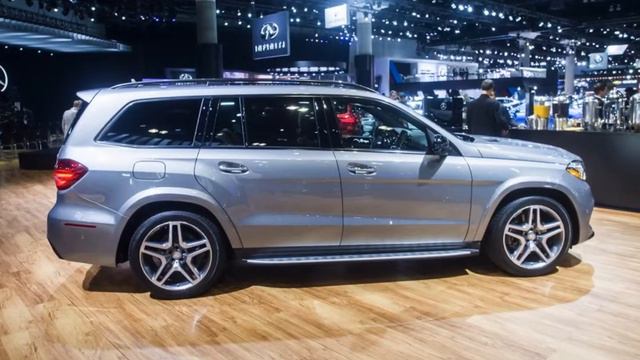 2016 Mercedes GLS 550 4Matic at the Los Angeles Auto Show 2015 смотреть онлайн
