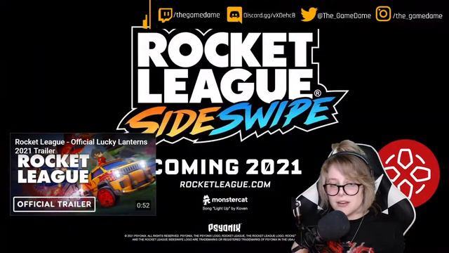My Reaction To The Rocket League Sideswipe Official Alpha Gameplay Trailer | GAMEDAME REACTS