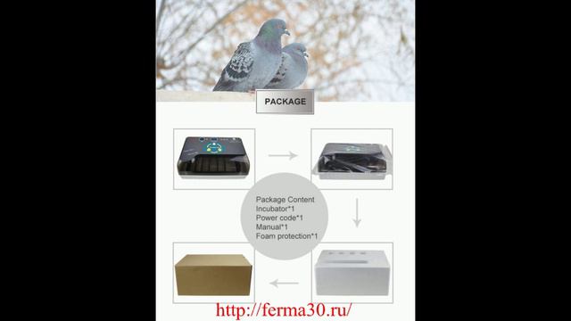 Автоматический инкубатор 4-35 яиц смотреть онлайн