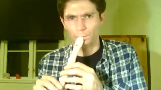 Recorder-A.Vivaldi-"Largo from Piccolo Concerto in C Major" Op. 44-Beach Wolf смотреть онлайн