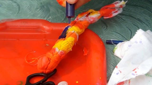 Мастер-класс по покраске ткани. Этап 7. Окраска. Создаем шедевр смотреть онлайн