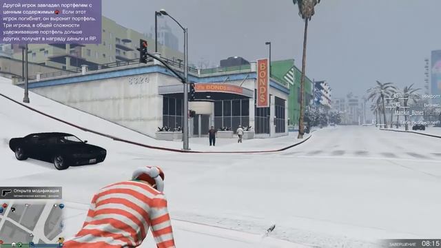 GTA 5 V #1 Новогоднее поздравление и смешные моменты смотреть онлайн