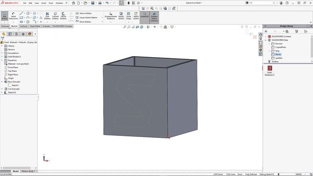SOLIDWORKS Quick Tips - Making Blocks смотреть онлайн