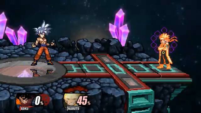 SSF2 BETA 1.0.3.2 BROKEN MUI GOKU AND SIX PATHS NARUTO смотреть онлайн