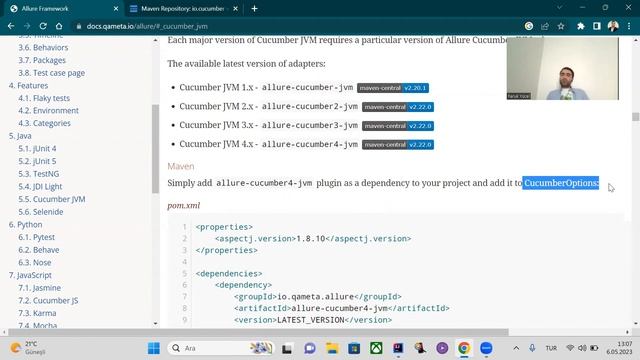 Allure cucumber Integration смотреть онлайн