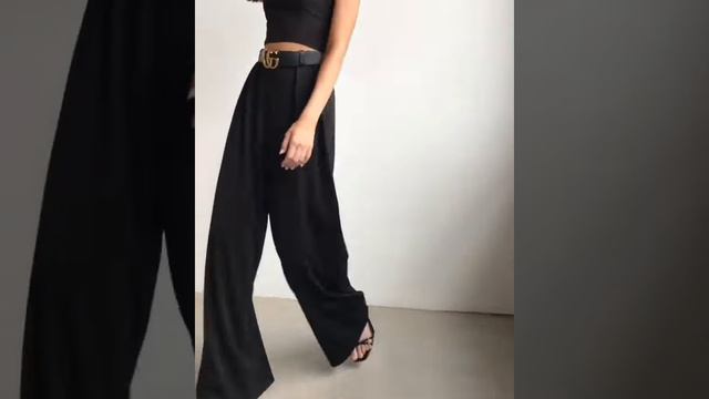 Брюки палаццо и топ бюстье EGOStyle.design