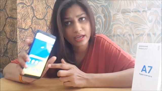 Samsung Galaxy A7 Unboxing & Features / Review / Specification || Deepika Jayswar смотреть онлайн